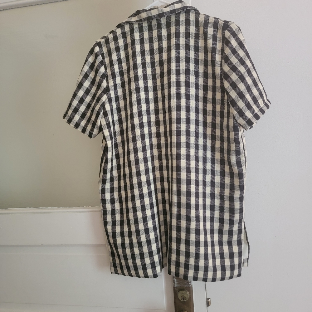 Short sleeve shacket - Picture 2 of 4